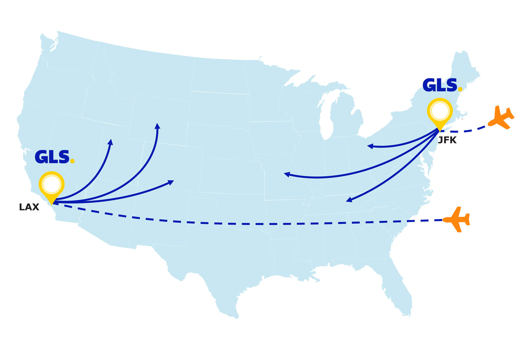 GLS Austria Secures U.S. Shipping for Domestic Businesses