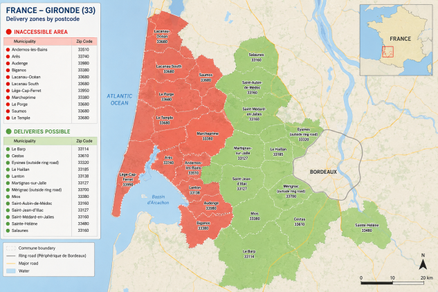 Map Wildfire France Affected Regions