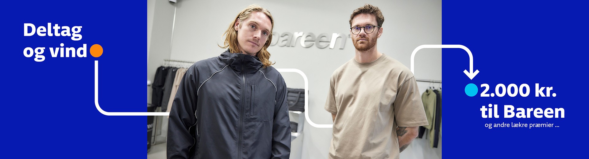 Bareen konkurrence vind 2000 kroner