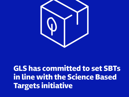 GLS Group announces commitment to set science-based targets in line with the Science Based Targets initiative