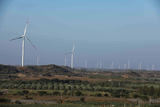 Wind energy in Gadhsisa, India